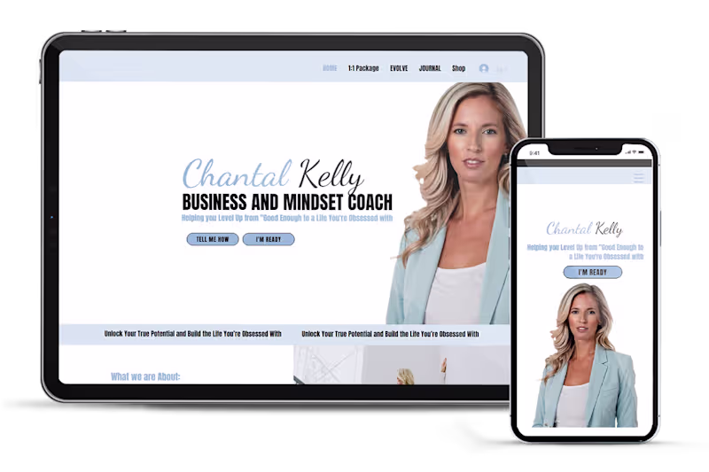 Cover image for Chantal Kelly Business & Mindset