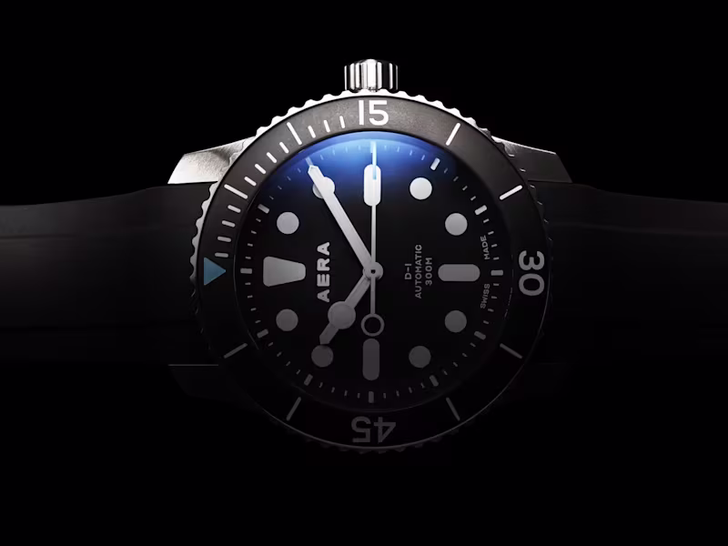 Cover image for AERA diver watch | Product photography