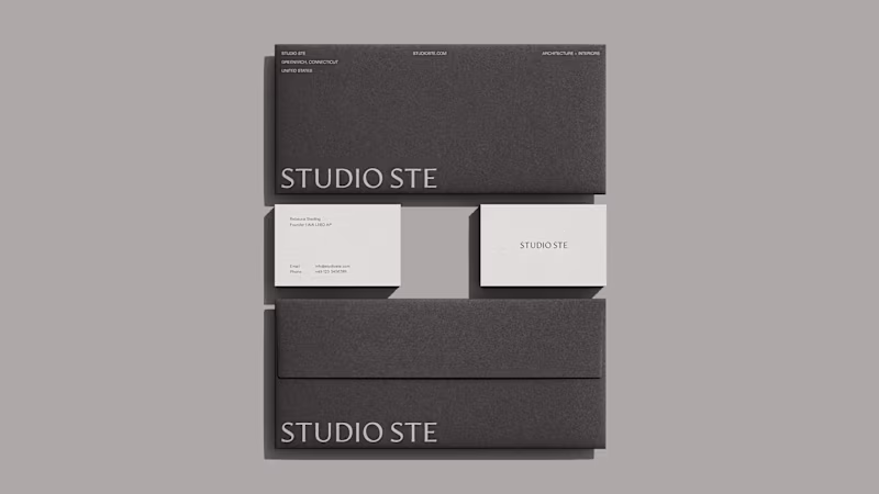 Cover image for Brand Identity Development for Studio STE