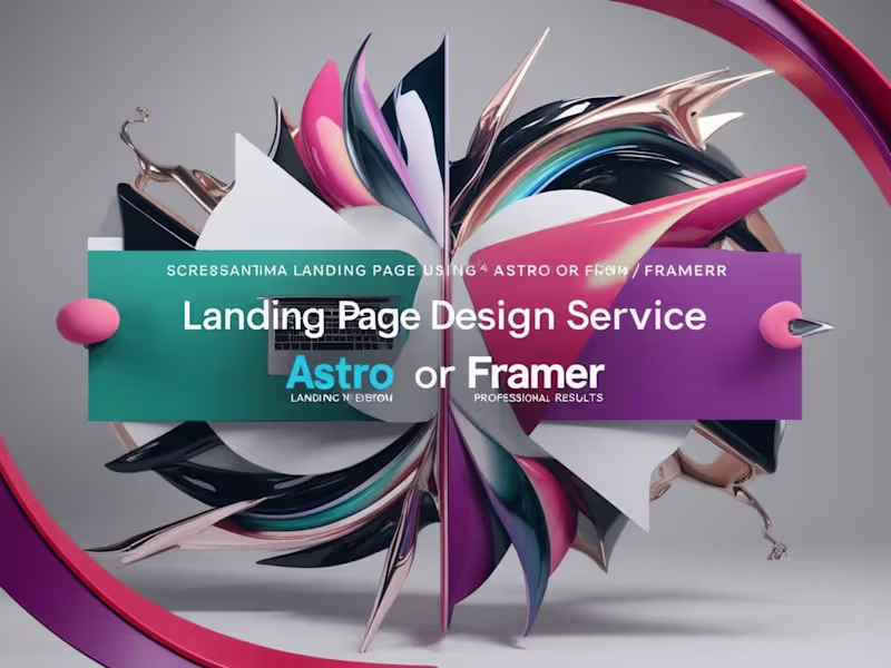 Cover image for Custom Lading Page