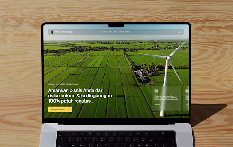 Cover image for Website Redesign and Development for Djaya Enviro Consulting