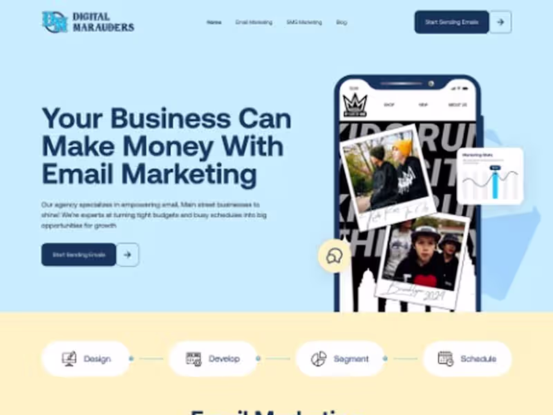 Cover image for Marketing Site Development on Framer