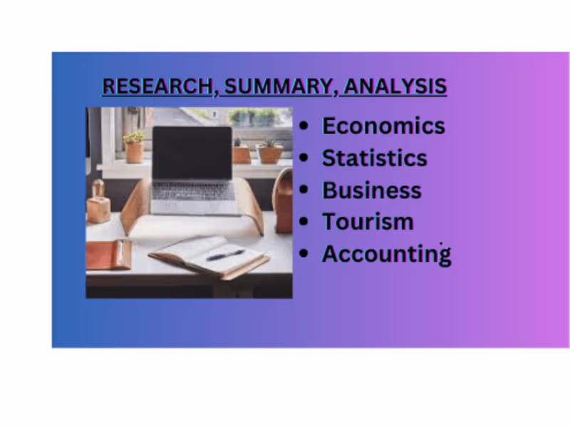 Cover image for Comprehensive Market Research Report for Tech Startup