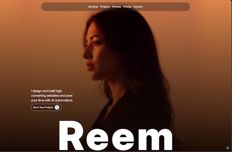 Cover image for My personal portfolio, designed with