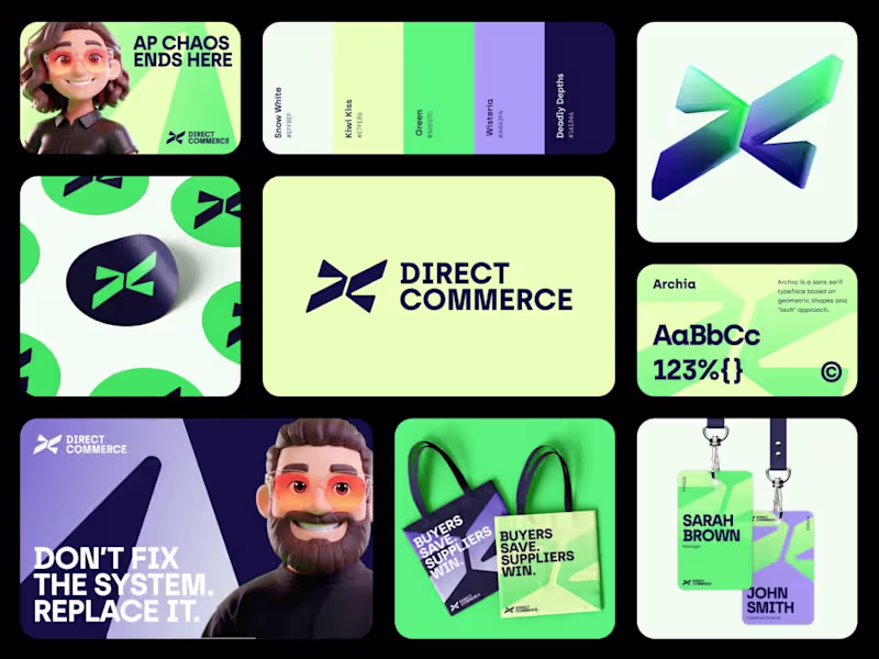 Cover image for Logo & Brand Identity Design Pack - SaaS | B2B | Tech | Startup