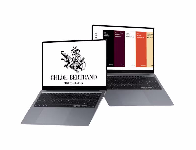 Cover image for Chloe Bertrand Photography Brand and Web Design