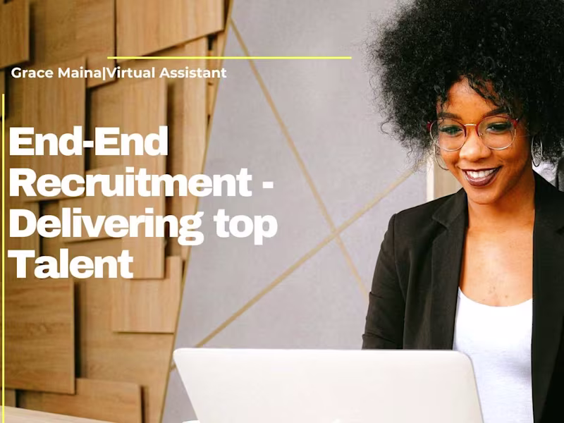 Cover image for End to End Recruitment