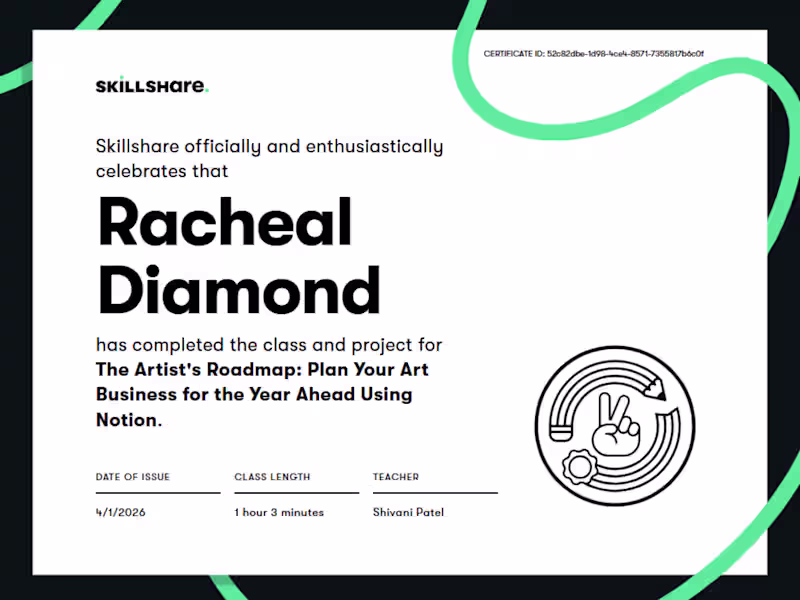 Cover image for Skillshare Certification | Creative Business
