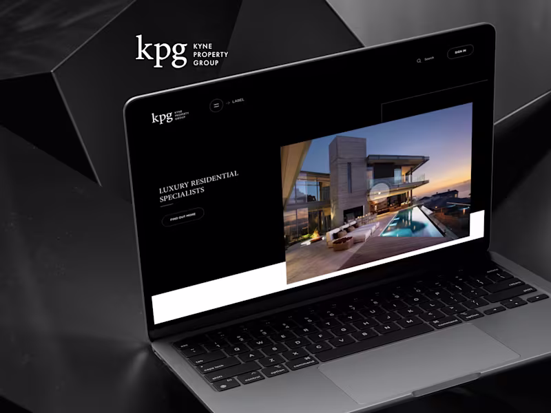 Cover image for Website Redesign for KYNE Property Group
