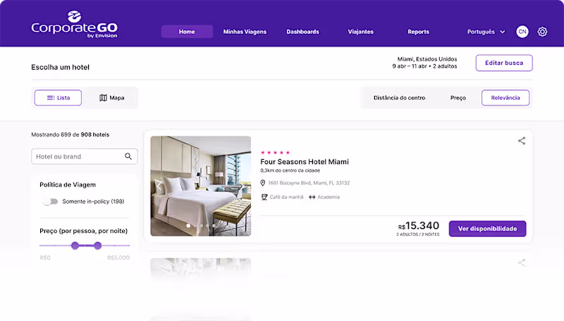 Cover image for Revamped B2B SaaS corporate booking platform
