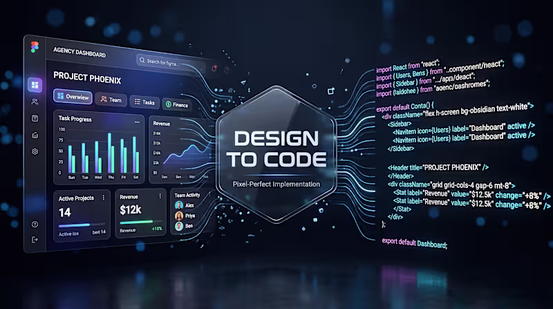 Cover image for Pixel-Perfect Design to Functional Code Conversion