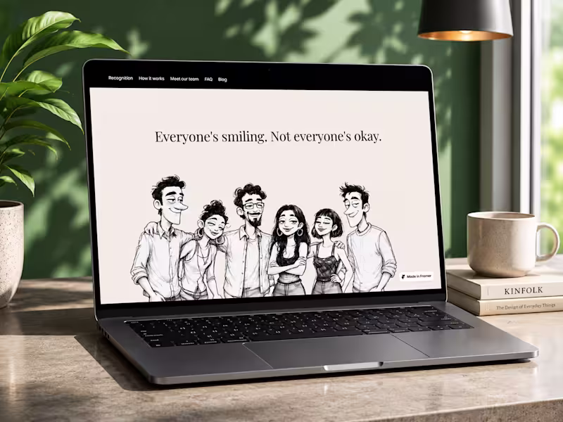 Cover image for ::Built a website for mental