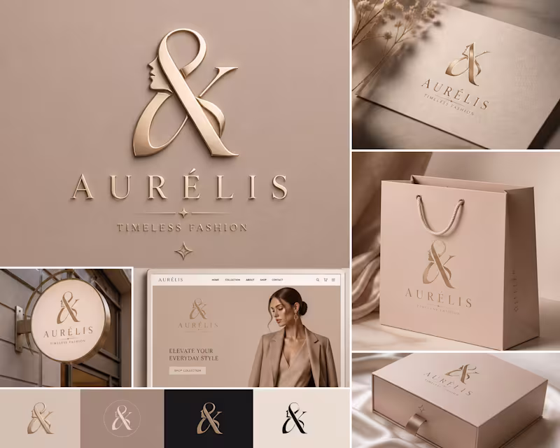Cover image for ✨ Luxury Brand Identity Design