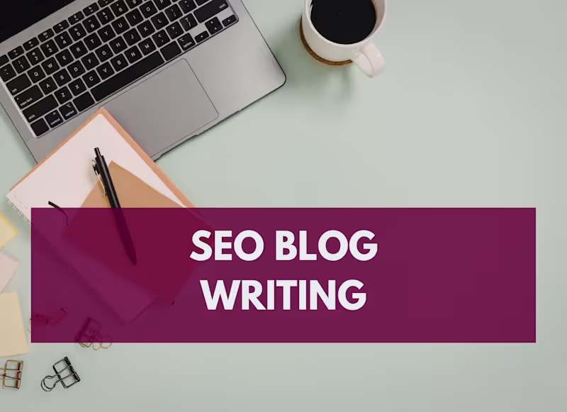 Cover image for SEO Blog Writing for Businesses, Startups & Brands