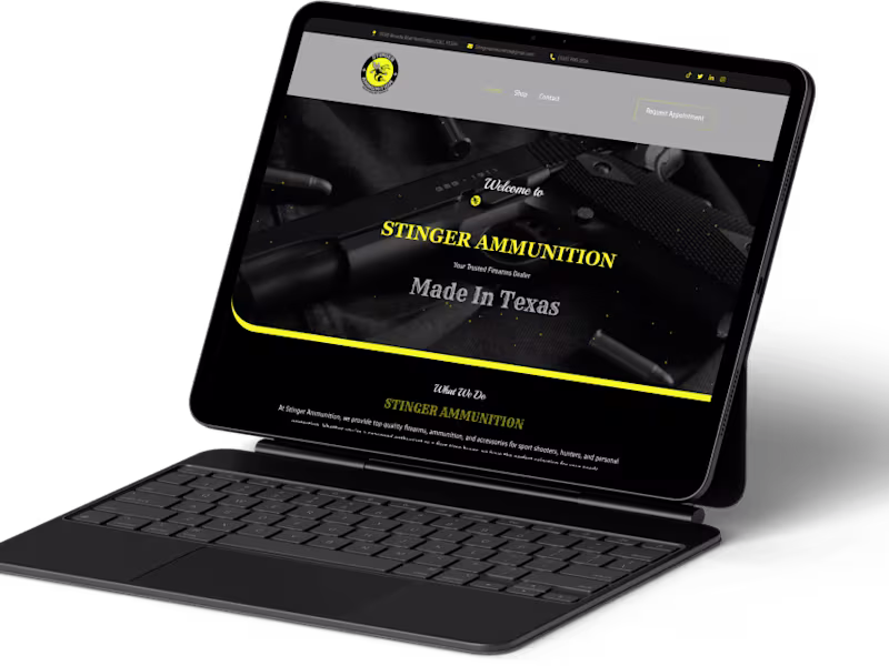 Cover image for Home - Stinger Ammunition - Quality Ammo Made in Texas