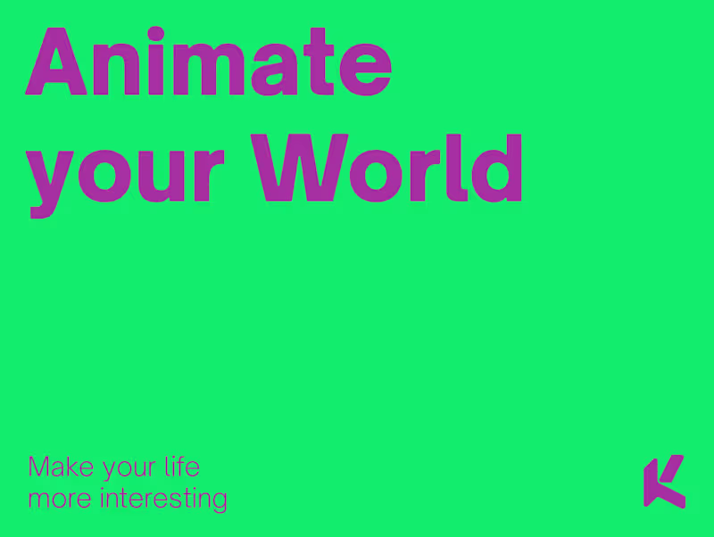 Cover image for Animate your World