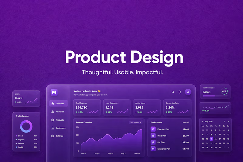 Cover image for Product Design (UX & UI)