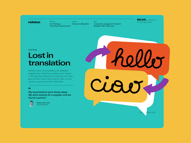 Cover image for Lost and Found in Translation | Awwwards Honorable Mention