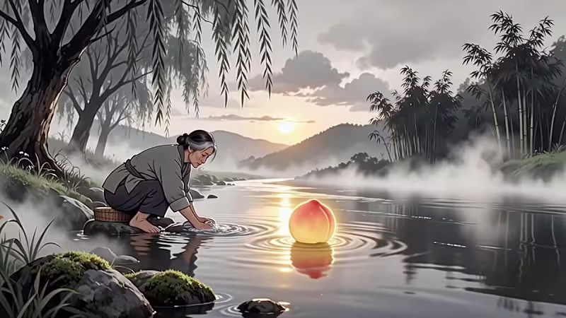 Cover image for Momotaro – the beginning