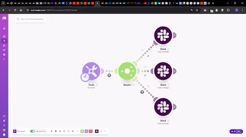 Cover image for Automated End-of-Day Team Check-In via