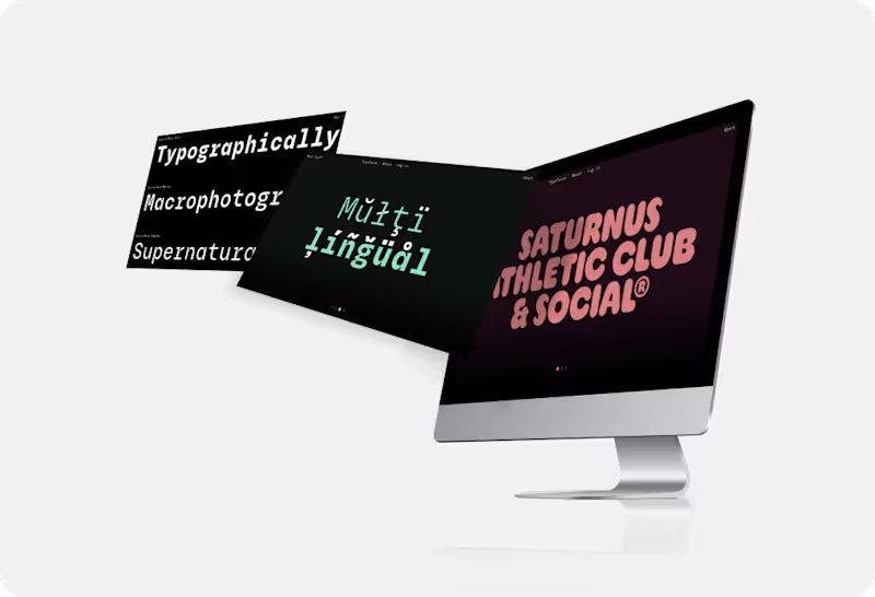 Cover image for Bech Type — Website Redesign & Brand Identity