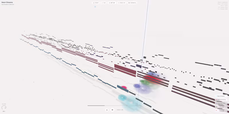 Cover image for 3D Interactive Music Visualizer