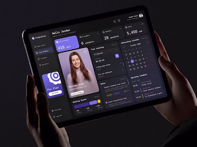 Cover image for Custom SaaS Dashboard & Web App UI/UX Design in Figma
