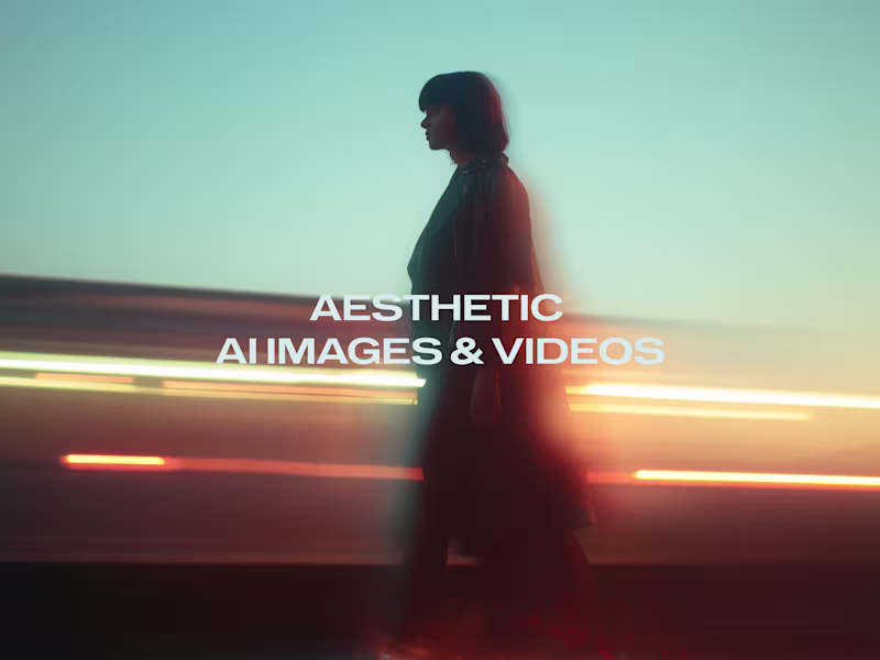 Cover image for Aesthetic AI images & videos for your brand
