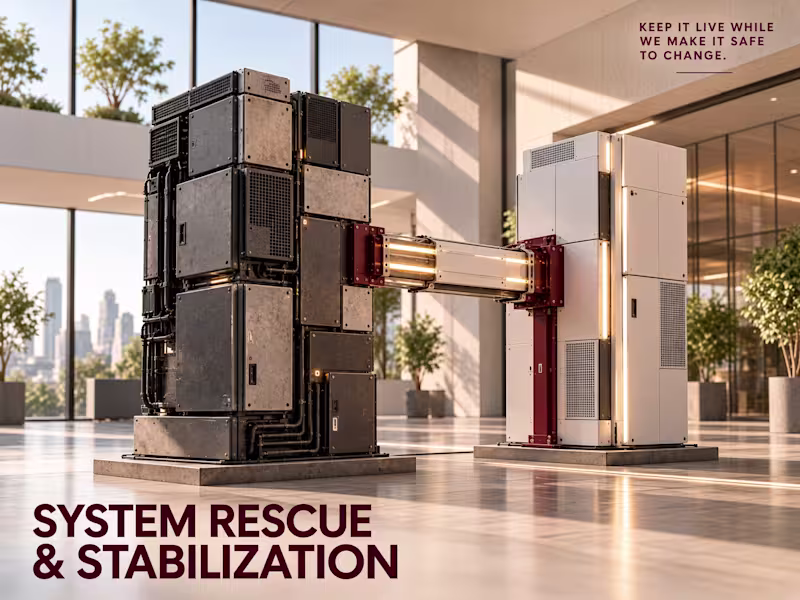 Cover image for System Rescue & Stabilization