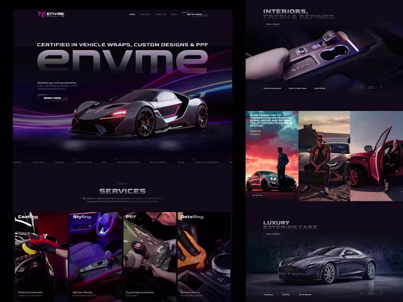 Cover image for Theartimes Framer Website Design