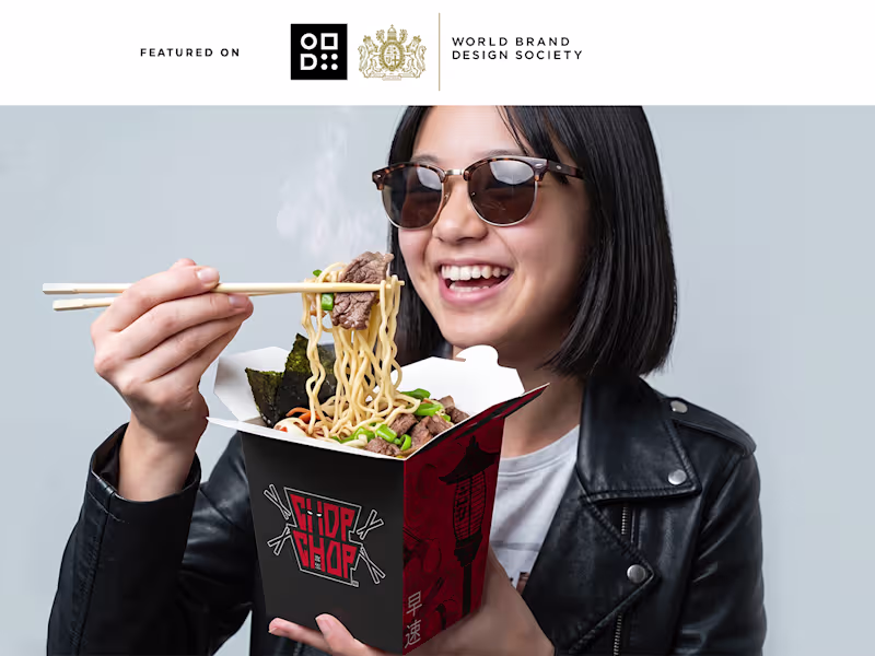 Cover image for CHOP CHOP | Japanese Food Brand Identity