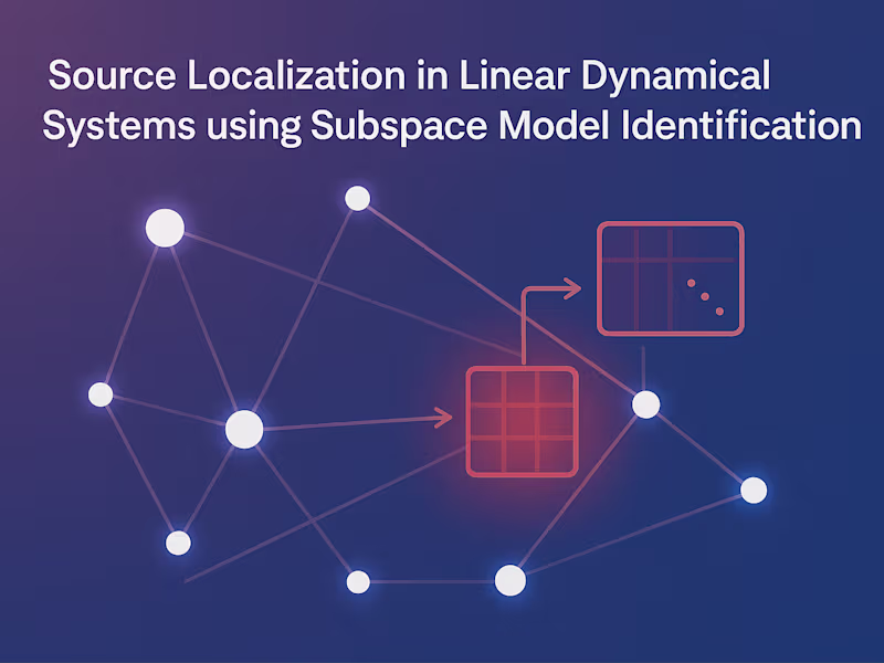 Cover image for Algorithm for Source Localization in Linear Dynamical Systems