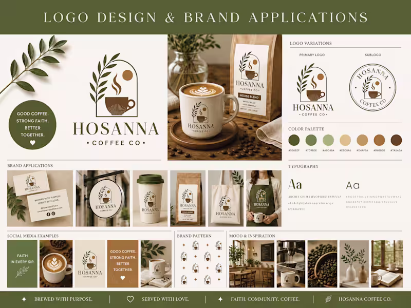 Cover image for Real Client Project: Coffee Logo
Hosanna