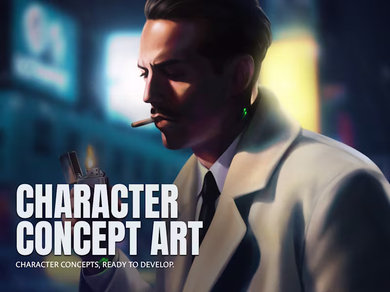 Cover image for Character Concept Art