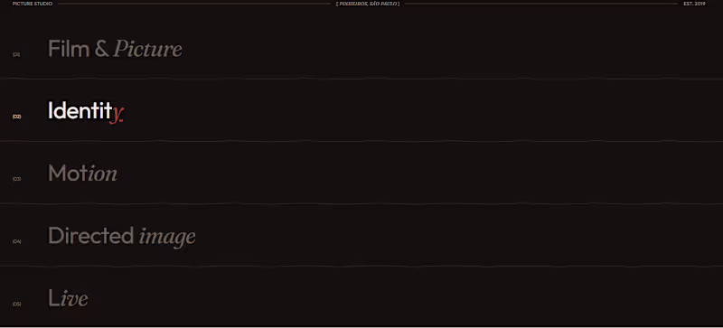 Cover image for Lume is a one-page studio