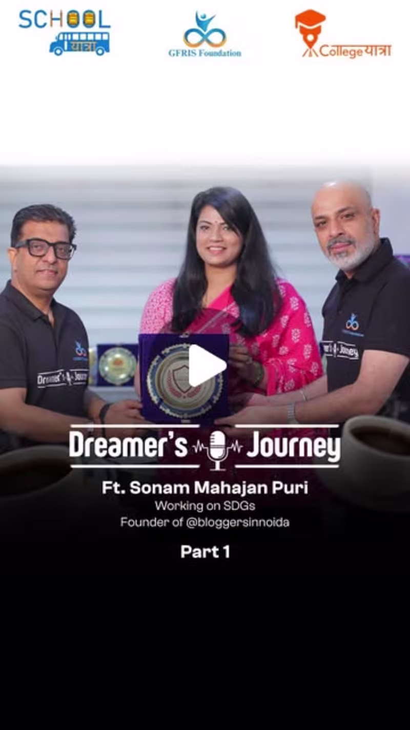 Cover image for Dreamers Journey Podcast Episode with Sonam Mahajan Puri