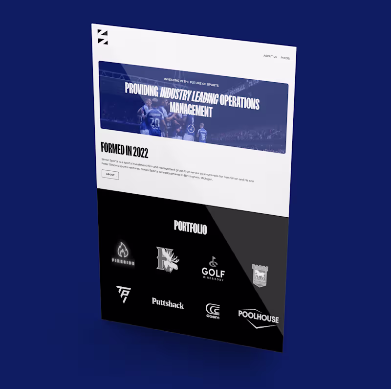 Cover image for Simon Sports