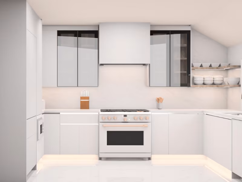 Cover image for 3D Rendering of Kitchen