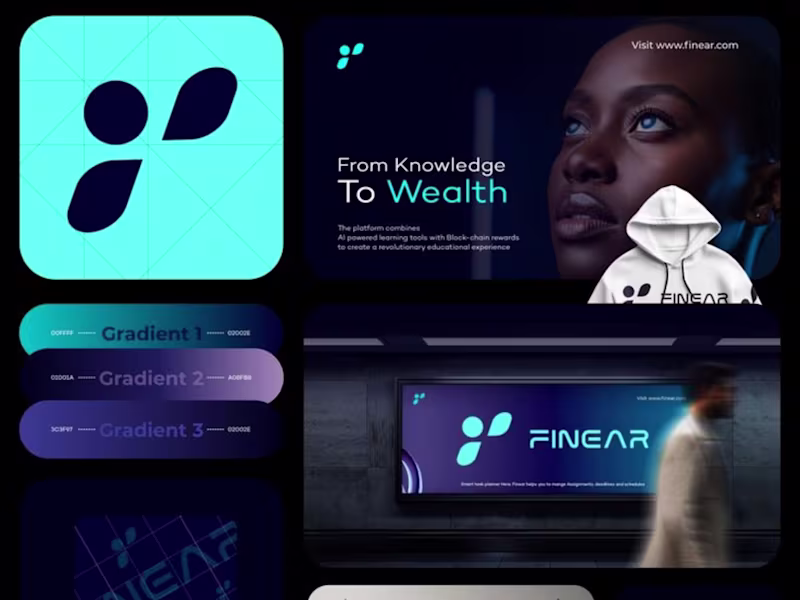 Cover image for Finear – Brand Identity Design
For