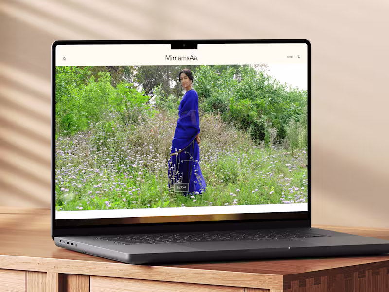 Cover image for Luxury Fashion ecommerce website design