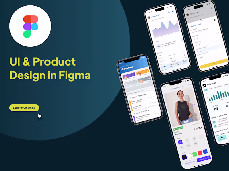 Cover image for UI and Product Design in Figma