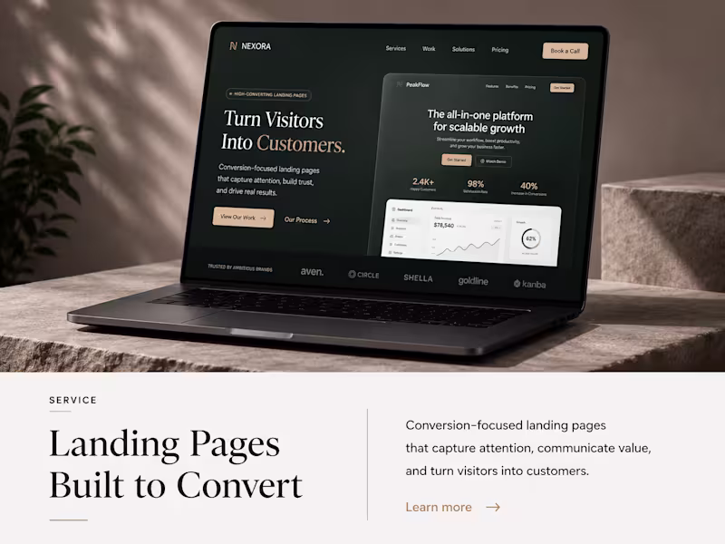 Cover image for Landing Pages Built to Convert