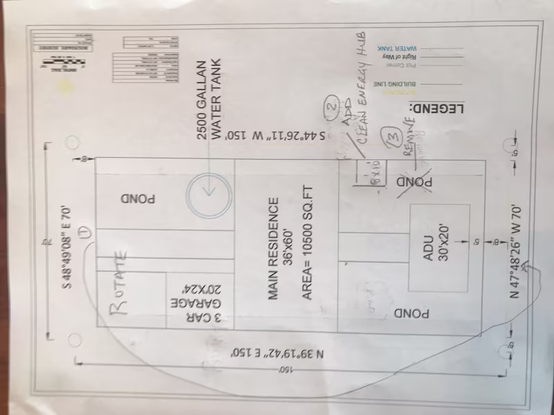 Cover image for floor plan for residential construction