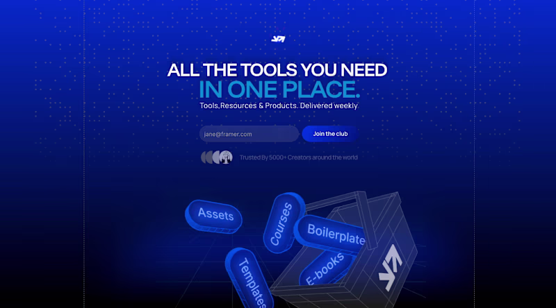 Cover image for Selected design challenge - Toolfolio 