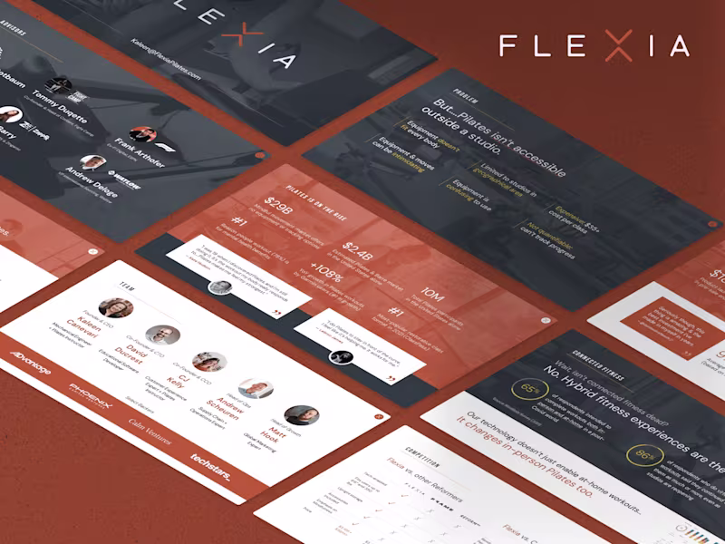 Cover image for Techstars-alum Flexia Pitch Deck