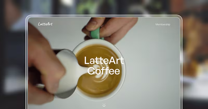 Cover image for Framer website development - landing page