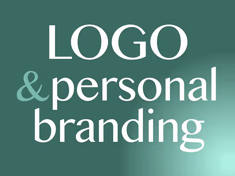 Cover image for Personal branding starter kit — logo & LinkedIn background