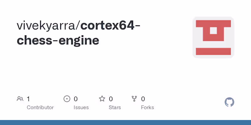 Cover image for Cortex64 AI Chess Engine Development