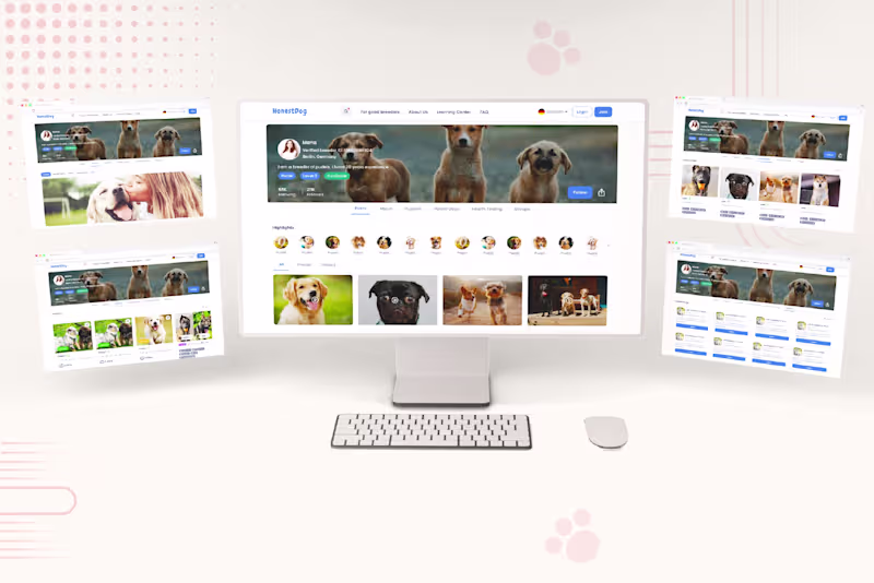Cover image for Development of Honest Dog Pet Marketplace Platform