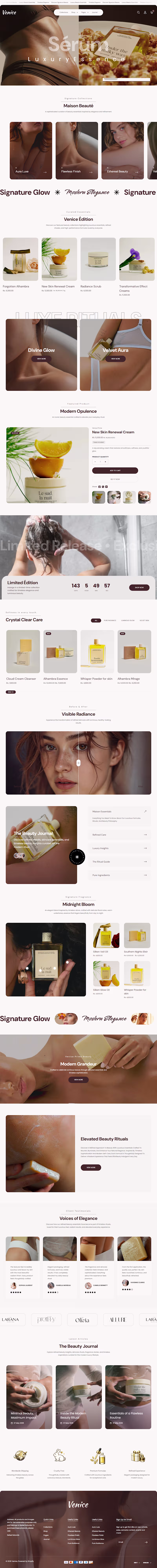 Cover image for SHOPIFY WEBSITE DESIGN 
